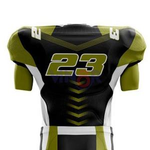 ชุดกีฬาอเมริกันฟุตบอลสวมใส่สบายเครื่องแบบอเมริกันฟุตบอลราคาถูกสั่งโลโก้ได้ตามต้องการ - Product Image 6