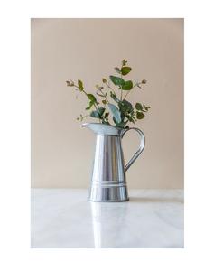 Florero de hierro bellamente diseñado para decoración interior y exterior con artesanía de inspiración vintage - Product Image 4