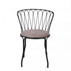 New Industrial Metal Ballard Back Design Dining <b>Chair</b> <b>Vintage</b> Iron Counter Customized Metal Frame Wedding Dining <b>Chair</b> - Product Image 5