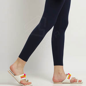 Mallas de Yoga delgadas de verano de alta calidad para mujer, diseño de red transpirable, logotipo colorido de cintura alta para correr y ciclismo, Yoga - Product Image 6