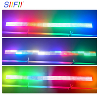Barre de lumière LED stroboscopique RGB à contrôle sonore, étanche, 600W, 32+16 segments, effet tempête, pour discothèque et scène, vente chaude