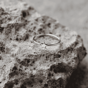 แหวนเงินสเตอร์ลิง S925ผู้ผลิตเครื่องประดับ OEM ดีไซน์รูปดาวจำนวนมากออกแบบได้ตามที่ต้องการ - Product Image 3