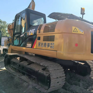 Excavadora de cadenas usada 330DL con motor C9 ACERT de 201.4kW, bomba de caja de cambios, año 2017, 30 toneladas, fiable, lista para uso inmediato en construcción. - Product Image 1