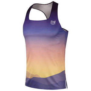 Camisetas de Gimnasio con Parches Personalizados de Color Sólido para Mujer, Camisetas de Yoga para Hombre, 100% Algodón, Ecológicas, Servicio OEM, Fasmic International - Product Image 2
