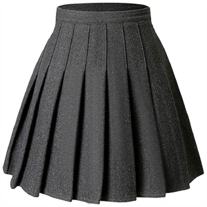 กระโปรงเทนนิสเอวสูงของผู้หญิงกระโปรงสั้นวิ่งระบายอากาศกันลื่น - Product Image 4