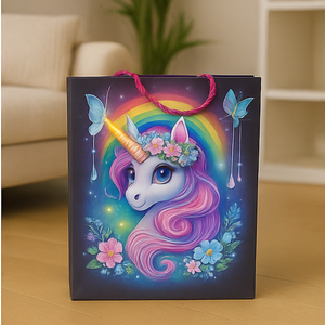 ถุงกระดาษหรูหราพร้อมด้ามจับบรรจุภัณฑ์ของขวัญสไตล์เนยส่วนบุคคลถุงช้อปปิ้งขายส่ง - Product Image 2