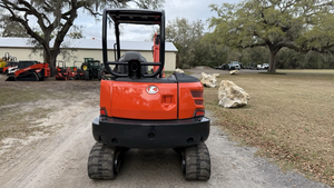 Accessoire de godet mobile sur roues pour mini-excavatrice sur chenilles KX057-5 KX040-4, poids opérationnel 38 tonnes, avec moteur, en promotion - Product Image 3