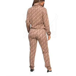 Precio al por mayor Mejor diseño Mujeres Sublimación Chándal Diseña tu propio logotipo Sublimación Chándal - Product Image 4