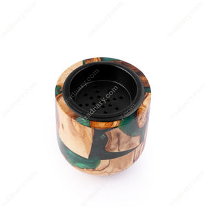 เตาไม้เรซิน bakhoor ขนาดเล็กเครื่องเขียนไม้สำหรับเป็นของขวัญแต่งงานเตา medkhan Burner mubkhar โดย tradnary Exim Pvt Ltd - Product Image 2