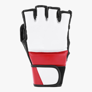 Sarung tangan latihan MMA Fashion Moq rendah dapat disesuaikan dengan Logo kulit Premium untuk seni bela diri dan latihan tinju - Product Image 5