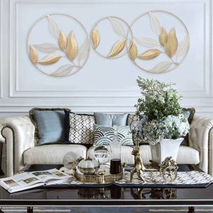 การตกแต่งผนังด้วยโลหะสมัยใหม่ประติมากรรมใบศิลปะเหล็กสำหรับบ้านสำหรับห้องนั่งเล่นโซฟาทีวีพื้นหลังแขวนผนัง - Product Image 5