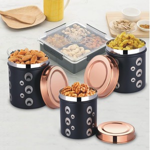 Recipiente de Acero Inoxidable para Alimentos, Caja para Especias de Cocina, Azucarera, Caja para Café, para Uso en el Hogar, Campamento, etc. - Product Image 3