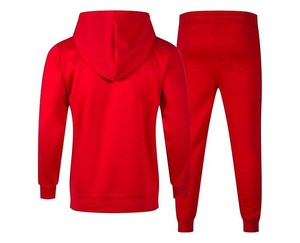 Ensemble de survêtement d'hiver en coton molletonné uni décontracté en vrac, unisexe, tissu doux au toucher, haute qualité, par temps froid - Product Image 6