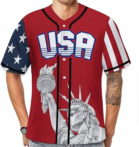 Jersey de béisbol informal personalizado de fábrica, gran oferta, uniforme de softbol a la moda con diseño a rayas - Product Image 4