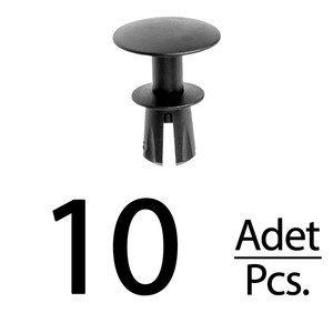 Upholstery <b>Clips</b> for Volkswagen, Skoda - 10 Pieces - Product Image 1