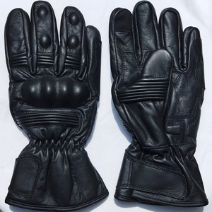 Gants de moto de course pour hommes en cuir véritable de haute qualité, respirants, avec protection des jointures et motifs imprimés personnalisés - Product Image 4
