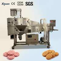 Machine de dépoussiérage continue SUS304 avec système de récupération de poudre entièrement automatique pour ligne de production de frites de viande