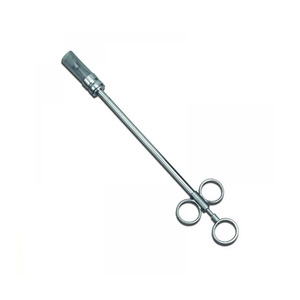 Fuente de alimentación manual de pistola de bolas inoxidable de alta calidad, instrumentos veterinarios certificados CE más vendidos - Product Image 1