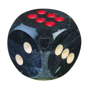 ลูกเต๋าออนิกซ์คุณภาพพรีเมียม แกะสลักด้วยมือจากหินธรรมชาติ สำหรับการเล่นเกมสุดหรูและของขวัญระดับผู้บริหาร - Product Image 2