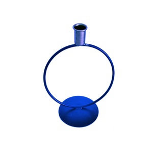 Ensemble de 2 bougeoirs à thé en fonte d'aluminium avec vernis fait main pour la décoration de table à manger - Product Image 3