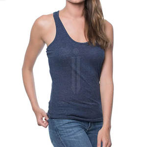 Débardeur de gymnastique pour femmes Débardeur pour femmes Débardeur de haute qualité pour femmes Nouveau style sans manches - Product Image 1