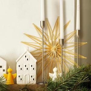 Porte-bougie en métal élégant pour la décoration de table de salon, design moderne, utilisation pour le Ramadan, imperméable, durable pour l'intérieur de la maison - Product Image 4