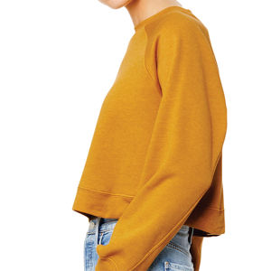 Ensemble 2 pièces de jogging à épaules tombantes pour femmes en gros Pantalon de survêtement Sweats à capuche vierges surdimensionnés Manches complètes - Product Image 2