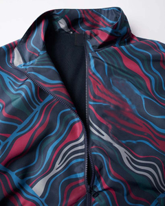 เสื้อแจ็คเก็ตวินด์เบรกเกอร์ผู้ชายแบบสวมหัว น้ำหนักเบา สไตล์สตรีทแวร์ สำหรับกิจกรรมกลางแจ้ง  รับออกแบบลายพิมพ์ตามสั่ง - Product Image 4