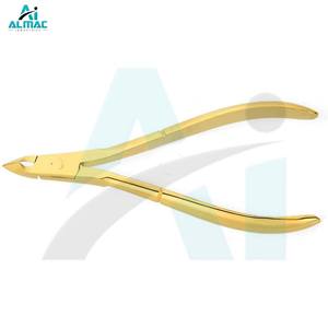 ALMAC Gold Design Manicure Nipper incluye cortadores de uñas afilados y pinzas para cutículas para el cuidado de las uñas de calidad de salón en el hogar - Product Image 4