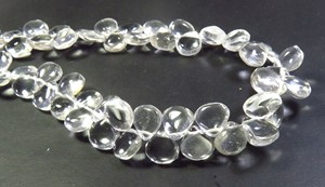 ลูกปัดหัวใจอัญมณีธรรมชาติเรียบคริสตัลขนาด8นิ้ว6-7มม. สำหรับการทำเครื่องประดับ - Product Image 3