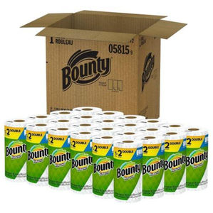 Bounty Quick Size White Eco-Friendly 1 Ply Multifold Kitchen Paper Towels 16 Family Rolls = 40 Disposable Rolls - Product Image 4