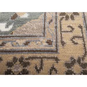 พรมขนสัตว์ถักมือ Erbe สีเบจและสีน้ำตาล ลายเรขาคณิต สำหรับใช้ในบ้าน-สำหรับห้องนั่งเล่น โถงทางเดิน ทางเข้าบ้าน AKWL-13023 - Product Image 3