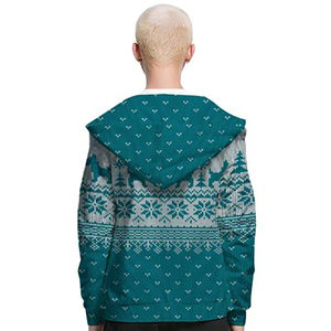 À la mode hommes sweat à capuche de noël haute qualité graphique chaud vacances pull élégant hiver tenue noël hommes sweats à capuche - Product Image 6