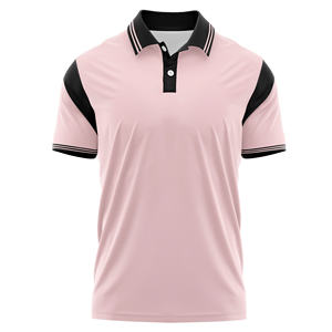 Polos de Hombre de Primera Calidad, Algodón y Poliéster, Ropa Personalizada, Camiseta Polo de Manga Corta con Cuello Acanalado, Proveedor Destacado - Product Image 4