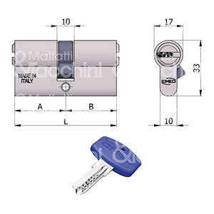 CYLINDRE FORMÉ Modèle 2120 Aluminium - Product Image 1