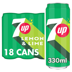 Bebida carbonatada baja en calorías 7UP Diet, sabor limón-lima, latas de 330 ml, paquete de 24 unidades, para consumidores preocupados por su dieta. - Product Image 2