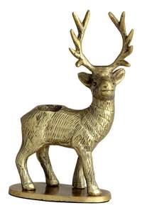 Reno de aluminio fundido decorativo duradero adecuado para celebraciones de jardín al aire libre banquetes y fiestas de Navidad - Product Image 5