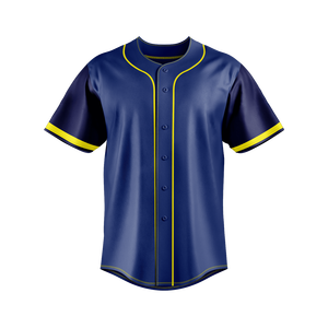 Top Vente Respirant Bouton À Séchage Rapide Maillot De Baseball Athlétique Anti UV Allover Sublimation Imprimé Sportswear Plus La Taille Option - Product Image 1