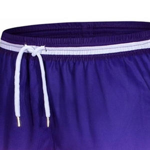 Short de basket-ball en polyester double couche rétro hip hop en maille fabriqué par l'industrie de la RAM - Product Image 2