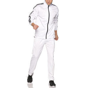 Custom OEM Running Sports Custom Blank Logo Fit Sweatsuit Set Pantalones de chándal Joggers Cremallera completa Chándales para los hombres - Product Image 4
