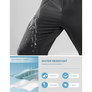 Pantalon de haute qualité avec impression personnalisée du logo pour hommes Dessin en tricot Jogger à taille élastique avec poche Jogger en polaire Pantalon de survêtement pour hommes - Product Image 6