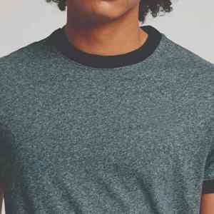 Style Vintage Classic Ringer T-Shirt pour hommes 100% coton à manches courtes col rond style rétro approvisionnement en vrac - Product Image 5