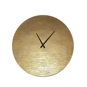 Copper Vintage <b>Kitchen</b> Wall Clock High Quality Home Decor Hanging Metal Brass Aluminum Iron Quartz Type - Product Image 3