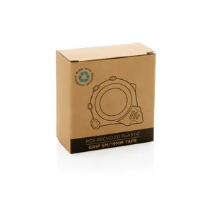 Flessometro Sostenibile in Plastica Riciclata 5m/19mm, Metro a Nastro Ecologico Promozionale - Product Image 4