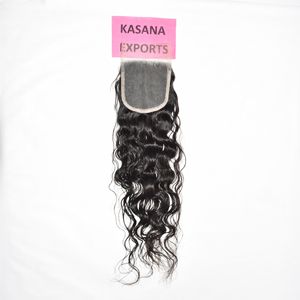 Unprocessed Temple Indian raw virgin High Quality 4*4 Closure Lace natural color <b>hair</b> <b>black</b> women deep wave Human <b>Extensions</b> - Product Image 5