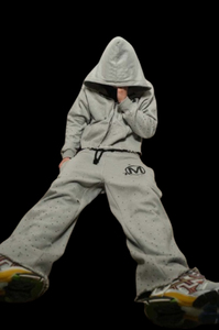 Custom High Quality Cotton <b>Tracksuits</b> Sweatpants and Hoodie Men Set Streetwear Acid Wash <b>Tracksuit</b> - Product Image 3