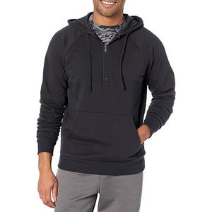Half Quarter Zip Up Hoodies Gym <b>Men</b> Pullover Half Zip Sweatshirt <b>Hoodie</b> New Design Sport <b>Running</b> Jogging Half Zip Hoodies - Product Image 1