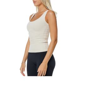 Nouveauté, meilleure qualité, débardeurs courts à boutons unis pour femmes, en spandex/coton, design personnalisé, haut pour femmes, Bangladesh - Product Image 3