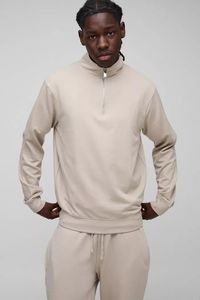 Chándal ligero básico de alta calidad para hombre, chándal con cremallera, ropa informal, chándal transpirable y cómodo - Product Image 3