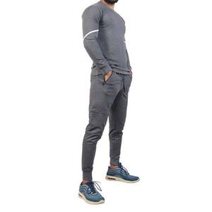 Chándal de tela polar de algodón 100% ligero, ropa de invierno, ropa deportiva ajustada de manga larga para Fitness, ropa de entrenamiento y jogging - Product Image 3